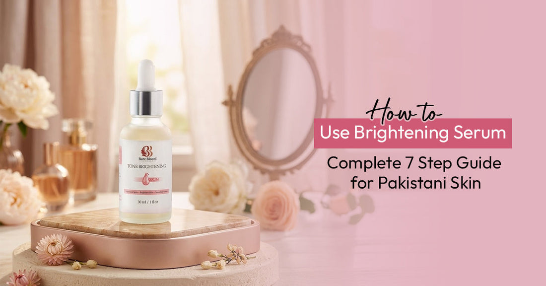 How to Use Brightening Serum