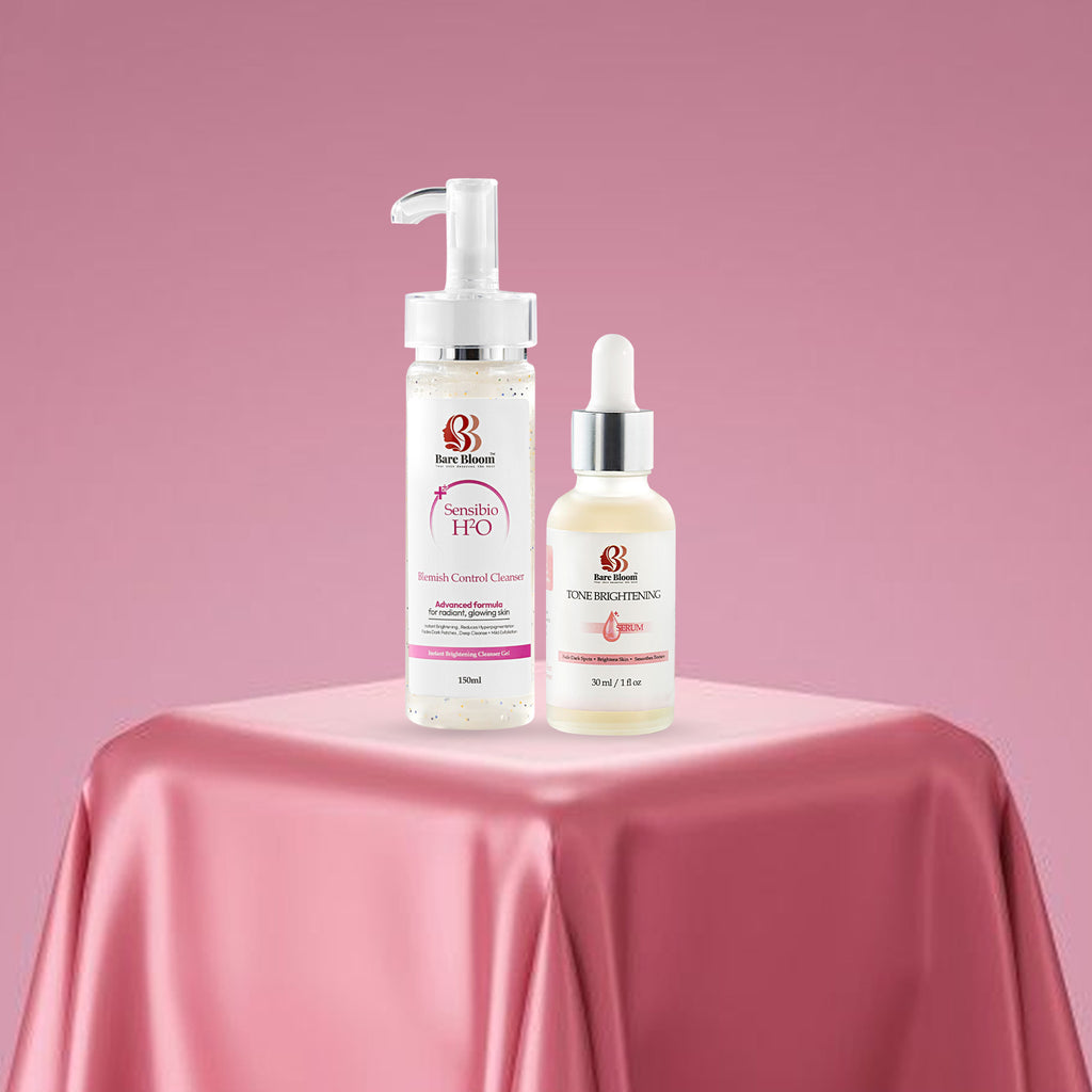 Bright & Clear Duo – Sensibio Cleanser & Tone Brightening Serum